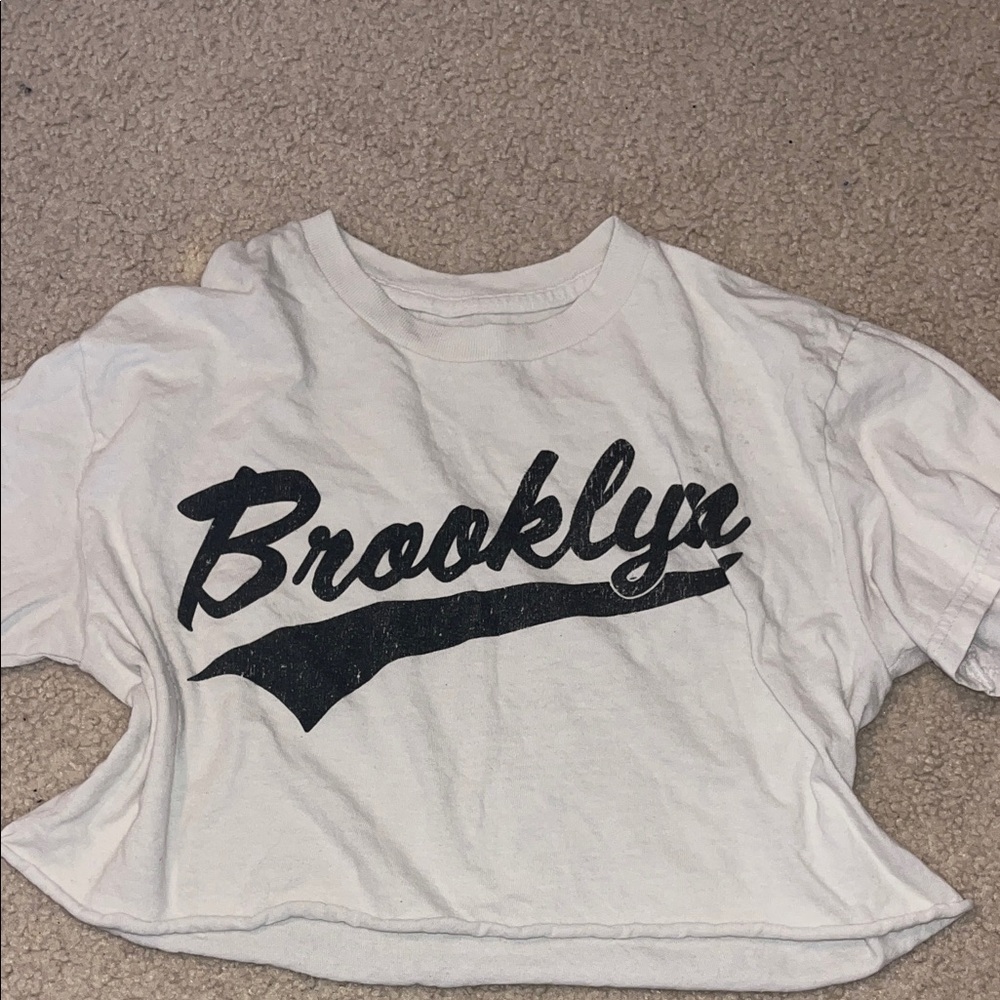 White Brooklyn Graphic Tee